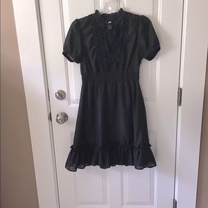 H&M black party dress
